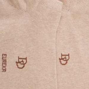 Homme Doré Doré Socquettes^Socquettes homme en coton égyptien - Beige Sable