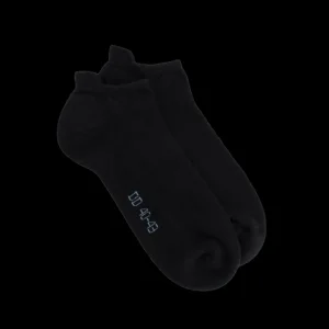 Homme Doré Doré Socquettes^Socquettes sport homme en coton à bouclettes -