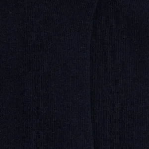 Homme Doré Doré Socquettes^Socquettes sport homme en coton à bouclettes - Bleu foncé