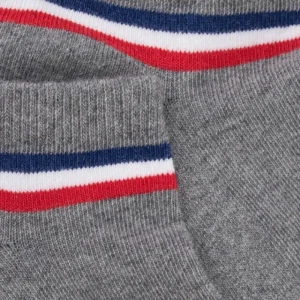 Femme Doré Doré Socquettes^Socquettes sportifs en coton éponge pour femmes - Gris Rocheux