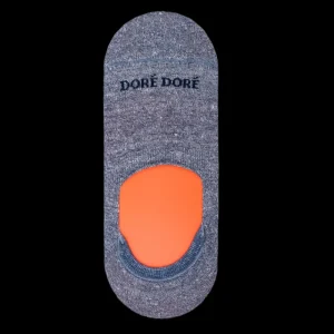 Homme Doré Doré Invisibles^Solerettes en coton et lin pour hommes - Bleu Voilier