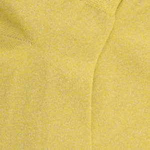 Femme Doré Doré Socquettes^Soquettes femme en coton avec effet brillant -
