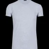 Doré Doré T-shirts^T-shirt homme en coton - Gris Rocheux