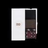 Homme Doré Doré Chaussettes^Boite cadeau de 3 paires de chaussettes homme en coton - Gris anthracite