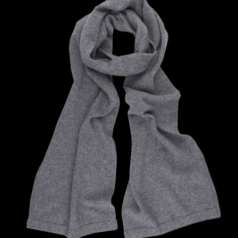 charpe_unisexe_en_laine_e_0-3.webp Doré Doré Écharpes^Écharpe unisexe en laine et cachemire - Gris oxford