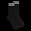 Femme Doré Doré Chaussettes^Chaussettes ajourées en coton uni pour femmes -