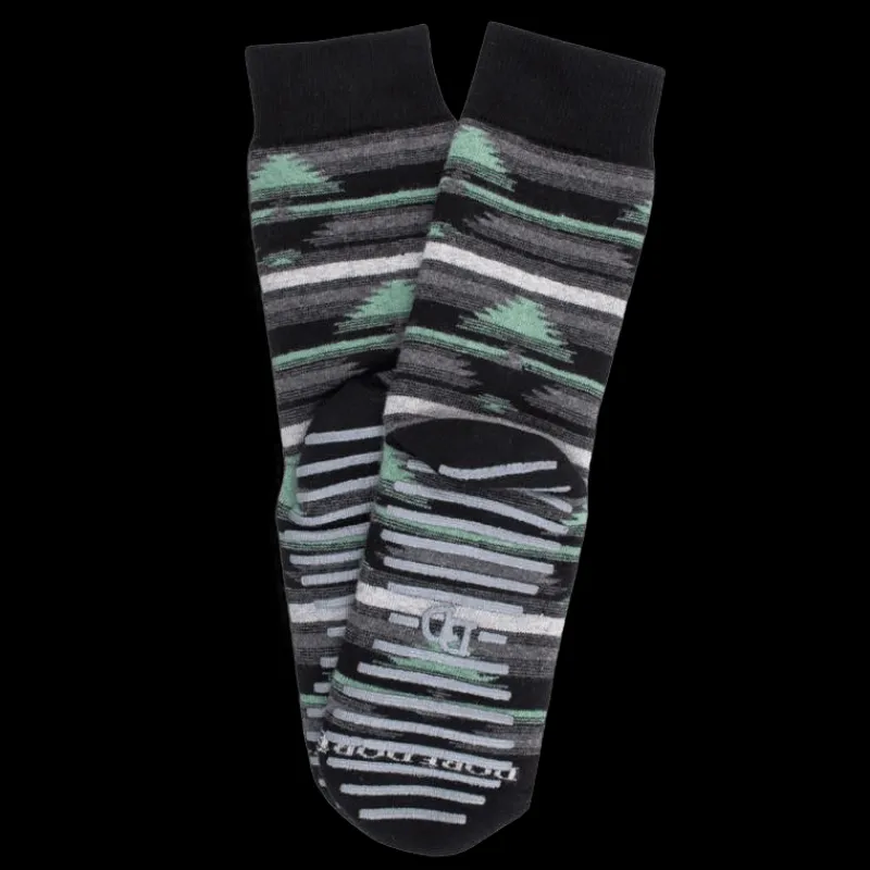 chaussettes_antidrapantes_0-9.webp Femme Doré Doré Chaussettes^Chaussettes anti-dérapantes femme en coton à motif tapis - Noir & gris oxford