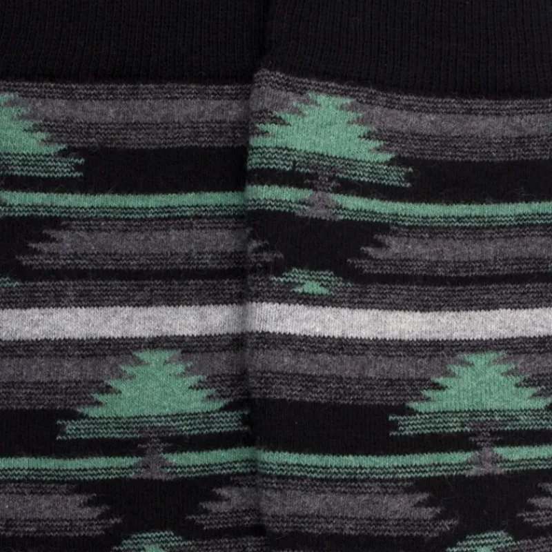chaussettes_antidrapantes_1-9.webp Femme Doré Doré Chaussettes^Chaussettes anti-dérapantes femme en coton à motif tapis - Noir & gris oxford