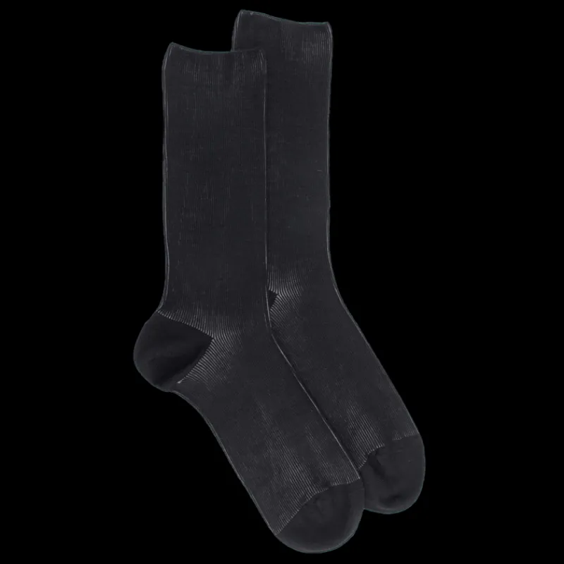 Homme Doré Doré Chaussettes^Chaussettes bicolores en laine –