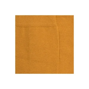 Homme Doré Doré Chaussettes^Chaussettes couleur curry en coton égyptien