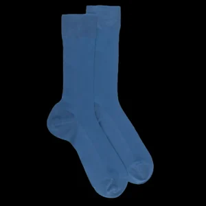 Homme Doré Doré Chaussettes^Chaussettes courtes pour hommes en TENCEL™ Lyocell et Modal à côtes unies. -