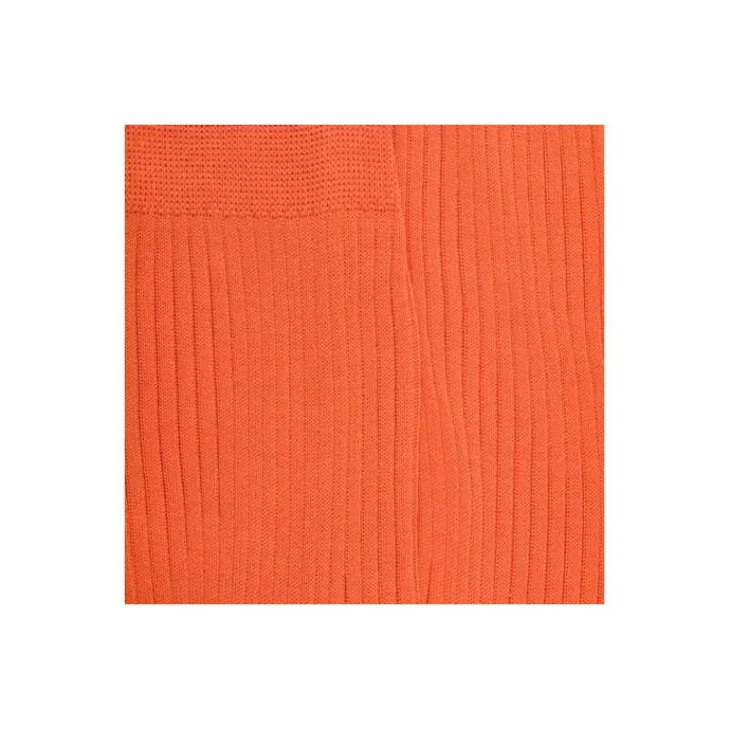 chaussettes_cteles_pour_h_2.webp Homme Doré Doré Chaussettes^Chaussettes côtelées pour hommes en fil d'Ecosse 100% uni -