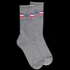 Homme Doré Doré Chaussettes^Chaussettes de sport en coton éponge pour hommes - Gris Rocheux