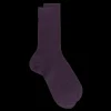 Homme Doré Doré Chaussettes^Chaussettes Dore Dore rose à fines côtes