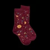 Enfant Doré Doré Chaussettes^Chaussettes en coton motifs planètes -