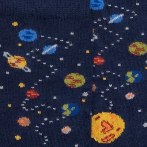 Enfant Doré Doré Chaussettes^Chaussettes en coton motifs planètes - Bleu