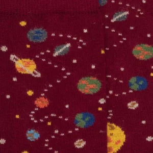 Enfant Doré Doré Chaussettes^Chaussettes en coton motifs planètes -