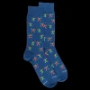 Homme Doré Doré Chaussettes^Chaussettes en coton pour hommes, joueurs de raquette fantaisie -