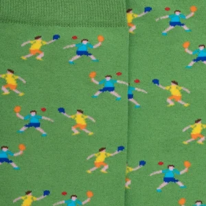 Homme Doré Doré Chaussettes^Chaussettes en coton pour hommes, joueurs de raquette fantaisie -