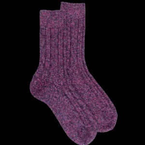 Femme Doré Doré Chaussettes^Chaussettes en coton recyclé torsadé - Rose