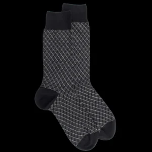 Homme Doré Doré Chaussettes^Chaussettes en laine à motifs pour hommes -