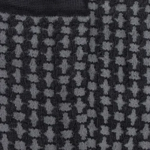 Femme Doré Doré Chaussettes^Chaussettes en viscose à motifs carrés et étoilés pour femmes -