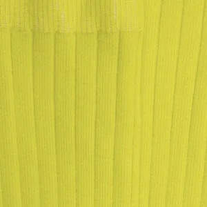 Enfant Doré Doré Chaussettes^Chaussettes enfant côtelées en coton doux - Jaune