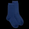 Enfant Doré Doré Chaussettes^Chaussettes enfant en coton égyptien - Bleu Voilier