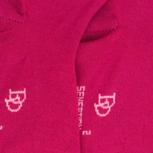 Enfant Doré Doré Chaussettes^Chaussettes enfant en laine et coton - Rose oléandre