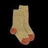 Enfant Doré Doré Chaussettes^Chaussettes enfant laine polaire - 2 tons