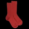 Enfant Doré Doré Chaussettes^Chaussettes enfants côtelées en coton doux - Cognac