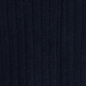 Enfant Doré Doré Chaussettes^Chaussettes enfants côtelées en coton doux - Bleu foncé