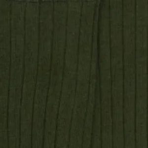 Enfant Doré Doré Chaussettes^Chaussettes enfants côtelées en coton doux - Vert sapin