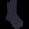 Enfant Doré Doré Chaussettes^Chaussettes enfants en laine mérinos - Bleu marine