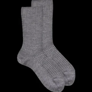 Enfant Doré Doré Chaussettes^Chaussettes enfants en laine mérinos - Gris