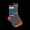 Enfant Doré Doré Chaussettes^Chaussettes fantaisie en coton Numéro 8 - Gris