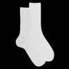 Femme Doré Doré Chaussettes^Chaussettes femme à côtes en fil d'Écosse -