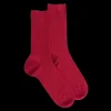 Femme Doré Doré Chaussettes^Chaussettes femme à côtes en fil d'Écosse -