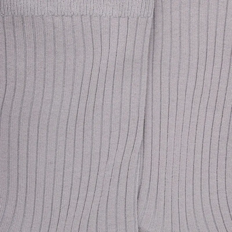 chaussettes_femme__ctes_e_1-2.webp Femme Doré Doré Chaussettes^Chaussettes femme à côtes en fil d'Écosse - Gris Métal