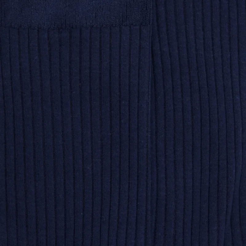 chaussettes_femme__ctes_e_2-1.webp Femme Doré Doré Chaussettes^Chaussettes femme à côtes en fil d'Écosse - Bleu Matelot