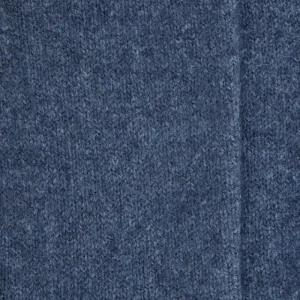 Femme Doré Doré Chaussettes^Chaussettes femme Douceur en laine mérinos et cachemire - Bleu jean