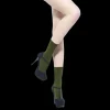 Femme Doré Doré Chaussettes^Chaussettes femme en coton ultra fin et polyamide - Cerfeuil
