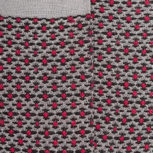 Femme Doré Doré Chaussettes^Chaussettes femme en coton à motif géométrique - Gris Brouillard