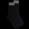 Femme Doré Doré Chaussettes^Chaussettes femme en laine ajouré -