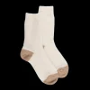 Femme Doré Doré Chaussettes^Chaussettes femme en laine polaire - Écru & Beige Désert