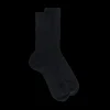 Femme Doré Doré Chaussettes^Chaussettes femme jambes sensibles sans bord élastique en fil d'Ecosse -