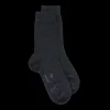 Femme Doré Doré Chaussettes^Chaussettes femme Sensation en laine et coton - Gris anthracite