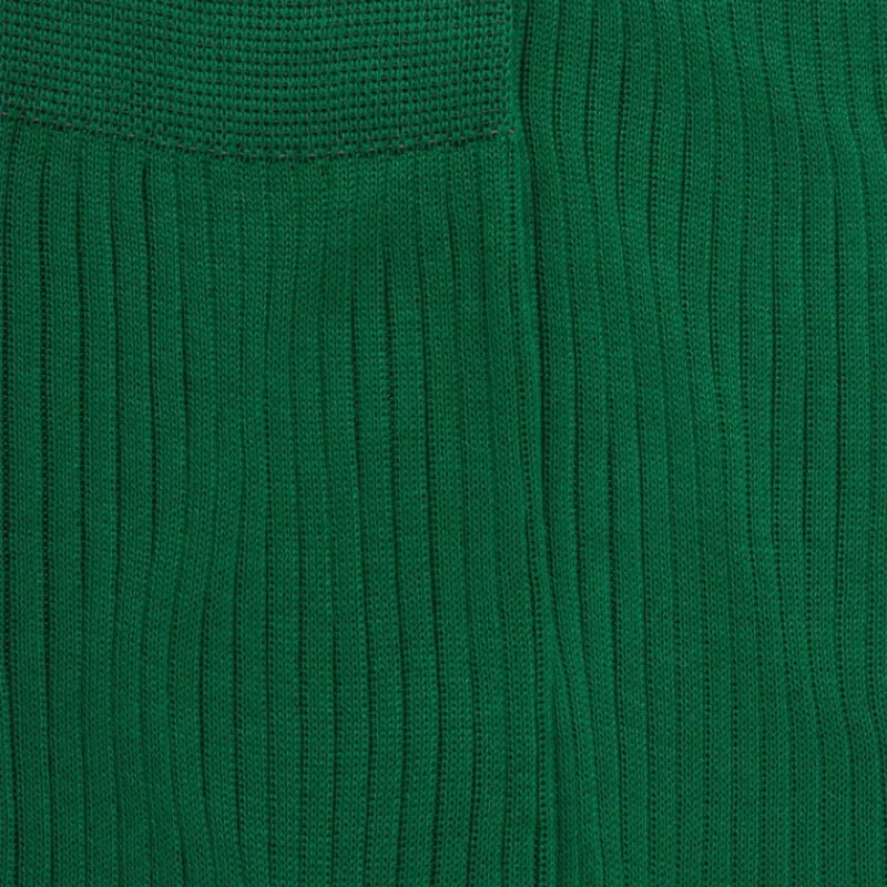 chaussettes_homme__ctes___1-2.webp Homme Doré Doré Chaussettes^Chaussettes homme à côtes 100% fil d'Écosse - Vert Chlorophyle