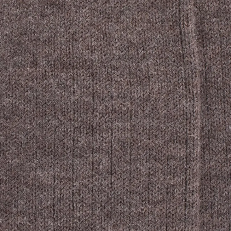chaussettes_homme__ctes_e_1-2.webp Homme Doré Doré Chaussettes^Chaussettes homme à côtes en laine - Brun loutre