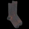 Homme Doré Doré Chaussettes^Chaussettes homme à côtes sans bord élastique en laine -
